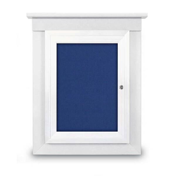 Sliding Glass Enclosed Letterboard, 72"x4